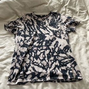 Tie die/bleached men’s shirt